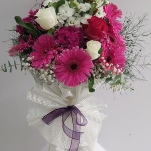 RENKLİ GÜL GERBERA BUKETİ